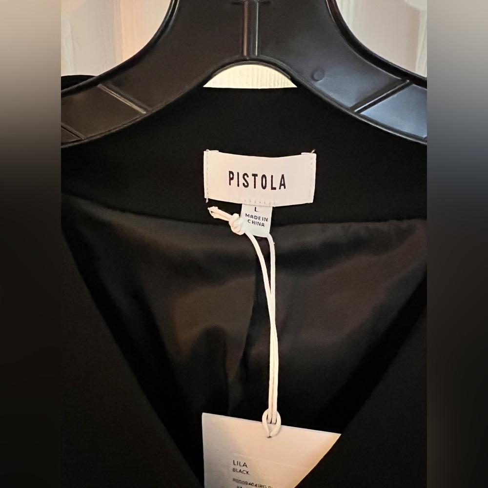 NWT Pistola Lila Black Button-Down Vest Top - Picture 13 of 15